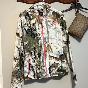 Womens Mossy Oak White Camo Jacket